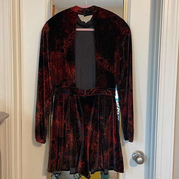 Free People Velvet Romper - Picture 4 of 4